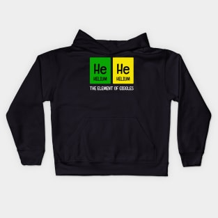 Hehe The Element of Giggles Kids Hoodie